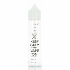 Fiole vide Chubby avec graduation N°01 Keep Calm 70ml DIY'UP