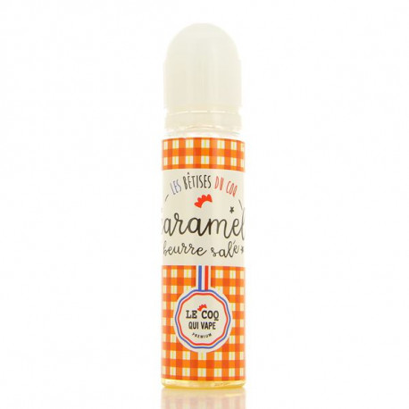 Caramel Beurre Salé Le Coq Qui Vape Premium 50ml 00mg