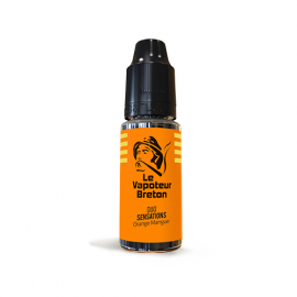 Orange Mangue Duo Sensations Le Vapoteur Breton 10ml