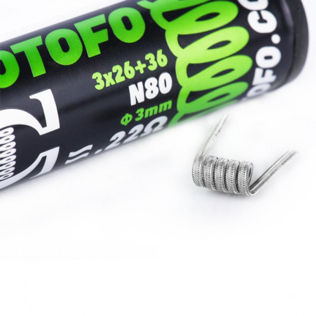 Pack de 10 Coils Alien Ni80 (26x3+36) Wotofo