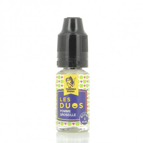 Pomme Groseille Les Duos Le Vapoteur Breton 10ml