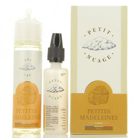 Petites Madeleines Petit Nuage 60ml 00mg + Fiole Vide 30ml Graduée