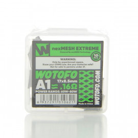 Pack de 10 coils NexMesh Extreme A1 0.16ohm Wotofo