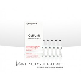 Pack de 5 mèches MT3S TOCC 1.8 ohms Kangertech