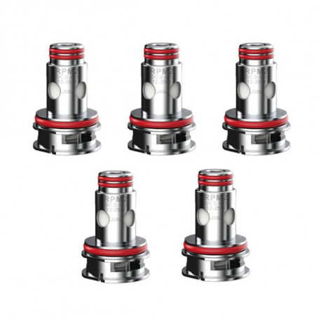 Pack de 5 résistances RPM2 DC 0.6ohm MTL Smok