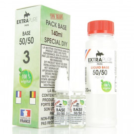 Pack Base 140ml 50/50 03mg Extrapure