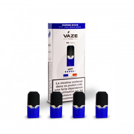 Pack de 4 Pods de 0,75ml Empire State Vaze Vape 20mg