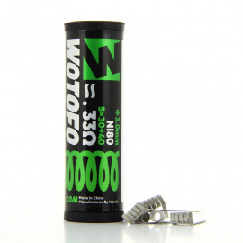 Pack de 5 coils Quint Core Fused Clapton Ni80 0.33ohm Wotofo