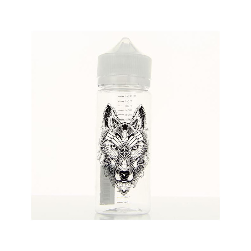 Fiole vide Chubby avec graduation N°15 Tatoo Wolf 120ml DIY'UP