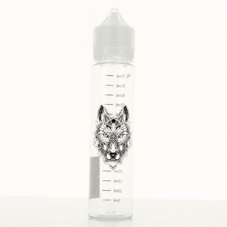 Fiole vide Chubby avec graduation N°15 Tatoo Wolf 70ml DIY'UP