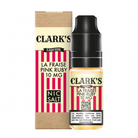 La Fraise Pink Ruby Nic Salt Clark's Liquide 10ml