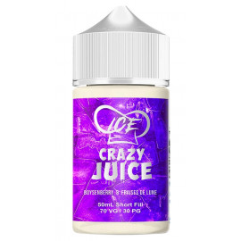 Boysenberry & Fraises De Lune Ice ZHC Mix Series Crazy Juice 50ml 00mg