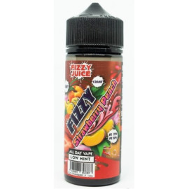Fizzy Strawberry Peach Fizzy Juice Mohawk & Co 100ml 00mg