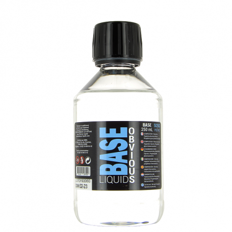 Base 250ml 00mg Obvious Liquids