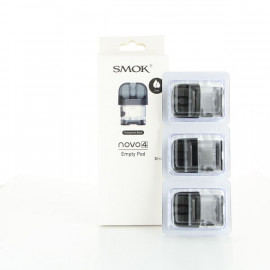 Pack de 3 Cartouches 2ml Transparent Black Novo 4 Smok