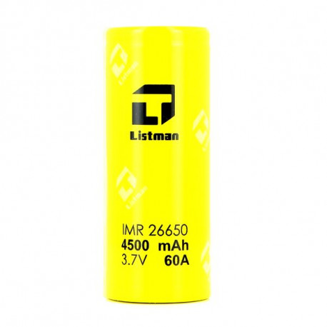 Accu 60A 26650 4500 mAh Listman