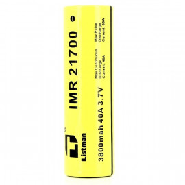 Accu 40A 21700 3800mah Listman