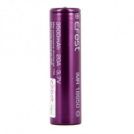 Accu 20A 18650 3500mAh IMR Efest