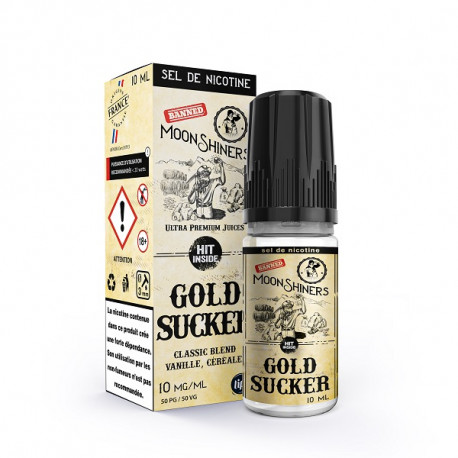 Gold Sucker Nic Salt Moonshiners 10ml