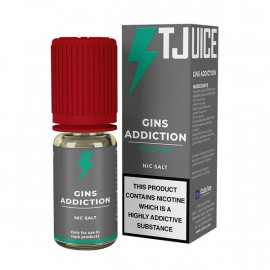 Gins Addiction Nic Salts T Juice 10ml