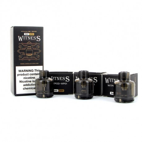 Pack de 3 cartouches 4.5ml Witness Vapelustion