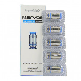 Pack de 5 résistances Mesh Marvos Freemax