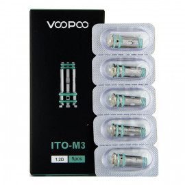 Pack de 5 résistances Ito M3 1.2ohm Doric 20 Voopoo