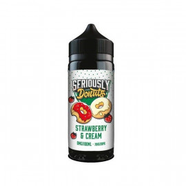 Strawberry & Cream Seriously Donuts 100ml 00mg