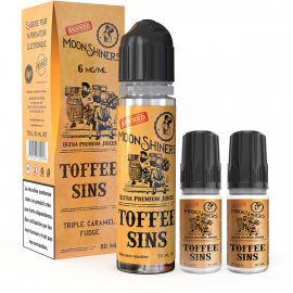 Pack 40ml + 2x10ml Toffee Sins Moonshiners - 06mg