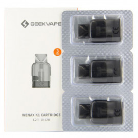 Pack de 3 Pods 2ml Wenax K1-K2 SE GeekVape