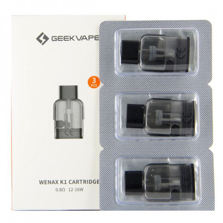 Pack de 3 Pods 2ml Wenax K1 GeekVape