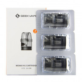 Pack de 3 pods 2ml Wenax H1 GeekVape