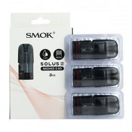 Pack de 3 Pods 2,5ml Meshed 0,9ohm Solus 2 Smok