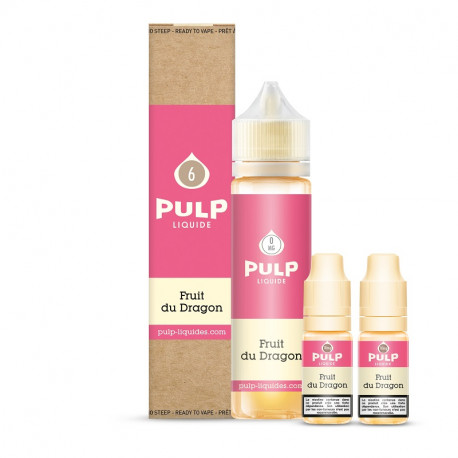 Pack 40ml + 2x10ml Fruit Du Dragon Pulp - 06mg