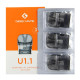 Pack de 3 Pods 2ml 1,1ohm U GeekVape