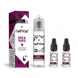Pack 40ml + 2x10ml Mûre Framboise Sense - 06mg