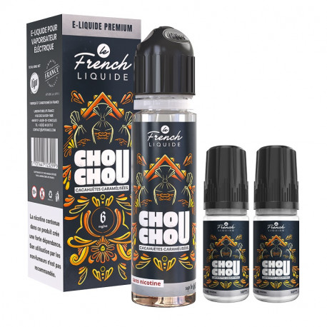 Pack 40ml + 2x10ml Chouchou Le French Liquide - 06mg