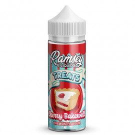 Cherry Bakewell Treats Ramsey E-Liquids 100ml 00mg