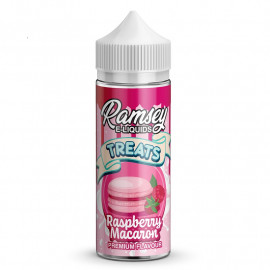 Raspberry Macaron Treats Ramsey E-Liquids 100ml 00mg