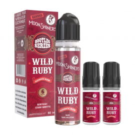 Pack 40ml + 2x10ml Wild Ruby Authentic Blend Moonshiners - 06mg