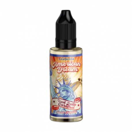Iced Latte Caramel Concentré American Dream Savourea 30ml