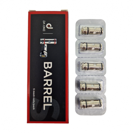 Pack de 5 résistances Barrel S Da One