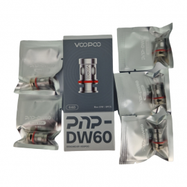 Pack de 5 résistances Mesh pnp-DW60 0.6ohm Voopoo