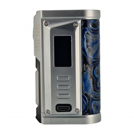Box Centaurus Quest BF 100W Silver Ukiran Leather Lost Vape