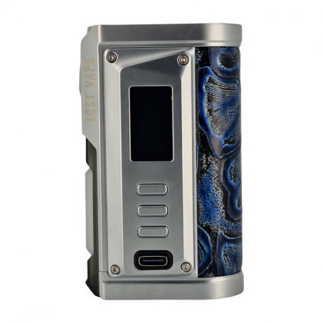Box Centaurus Quest BF 100W Silver Ukiran Leather Lost Vape