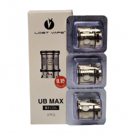 Pack de 3 résistances Ultra Boost Max Lost Vape