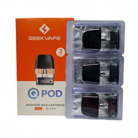 Pack de 3 Pods 2ml Q GeekVape