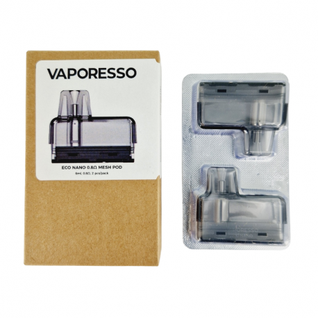 Pack de 2 Pods 6ml 0.8ohm Eco Nano Vaporesso