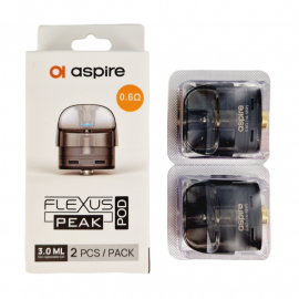 Pack de 2 Pods 3ml + résistance Flexus Peak Aspire