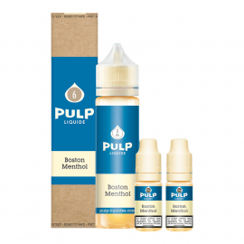 Pack 40ml + 2x10ml Boston Menthol Pulp - 06mg